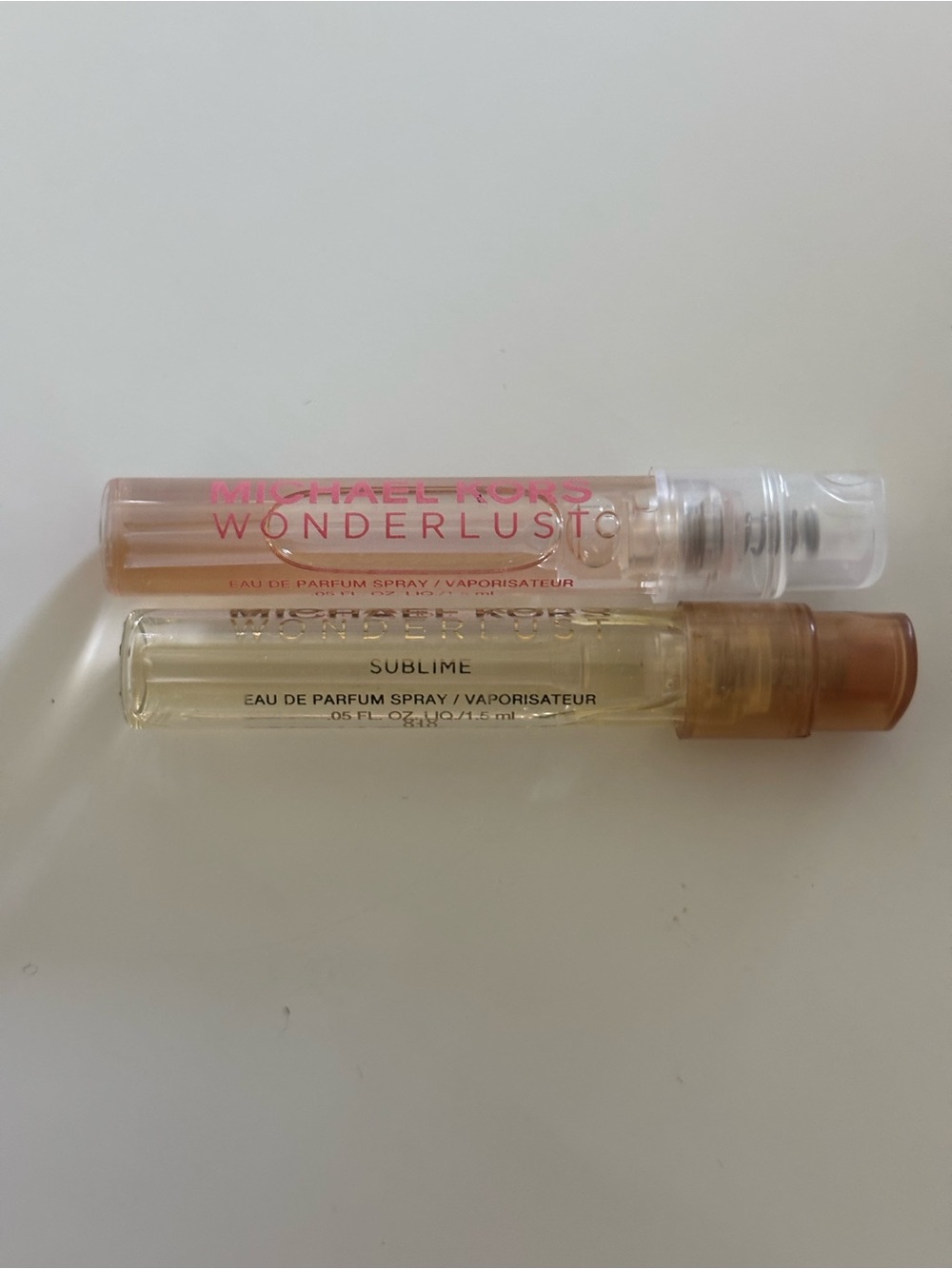 Michael Kors Wonderlust & Sublime 2 Mini sprays